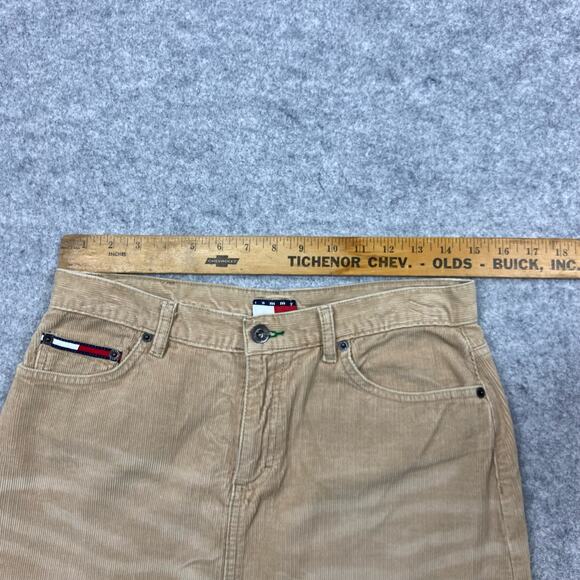 Tommy Hilfiger skirt women’s 9 30 vintage corduroy faded Y2k funky cottagecore - Picture 8 of 11